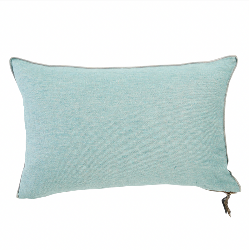 Cushion Vice Versa - Crumpled Washed Linen