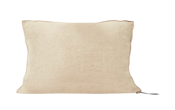 Vintage Chenille Pillowcase in Nude