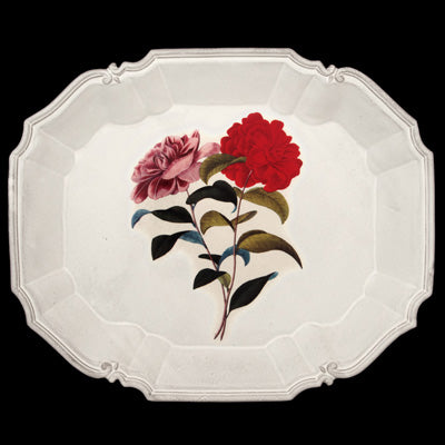 Stuttgart Flower Platter John Derian PLTJHN27