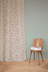 Jardin d’Oeillets 87A French Carnation Floral Cotton-Linen Fabric