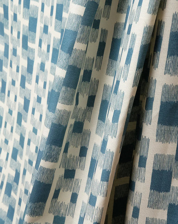 Linen Fabric - Ikat 14A