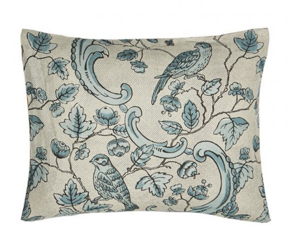 CUSHION "OISEAUX & FEUILLAGE"