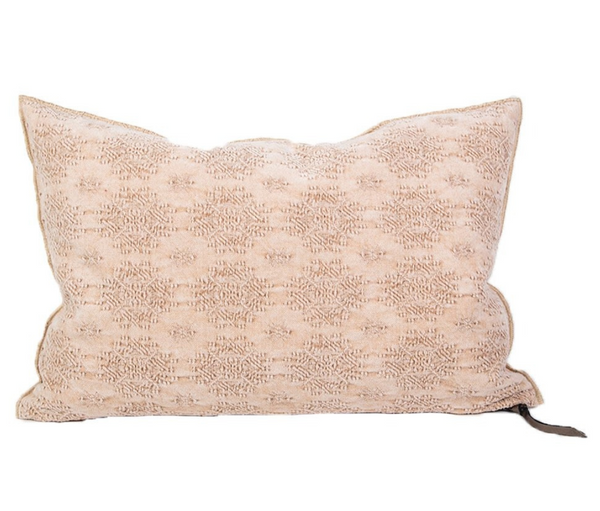 Cushion Washed Jacquard Kilim Biche - french.us