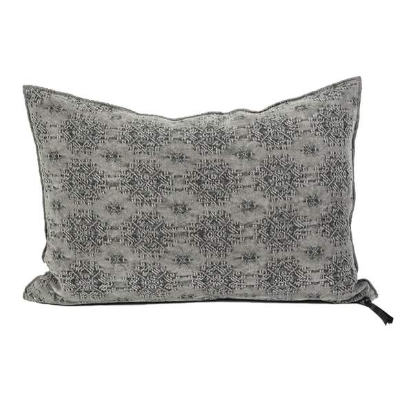 Cushion - Stone Washed Jacquard in Kilim Ecorce