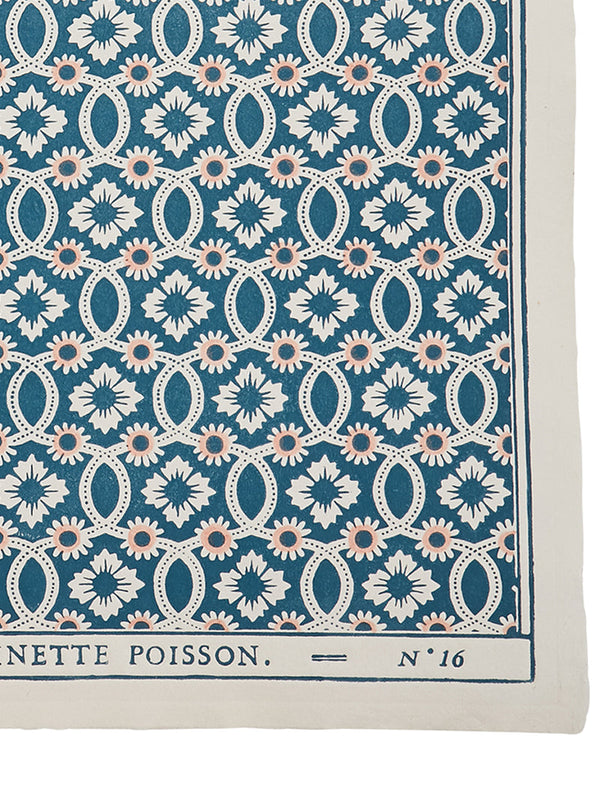 Domino Paper - Fleurs & Entrelacs 16A