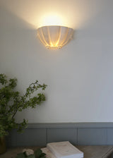 Venus White Porcelain Wall Scones