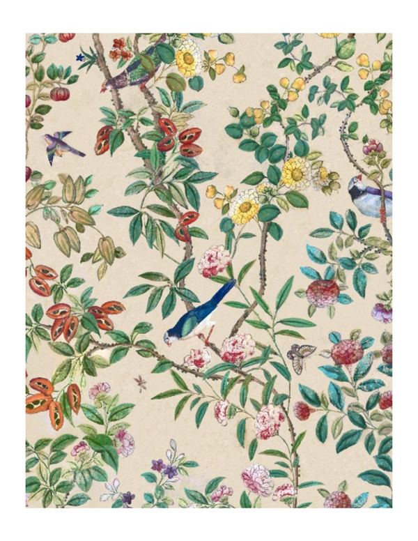 Wallpaper Sample Canton 70A Antoinette Poisson 1