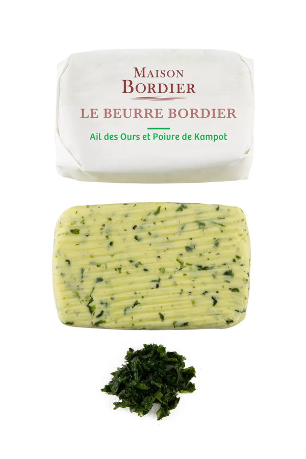 Bordier Butter - Garlic and Kampot Pepper