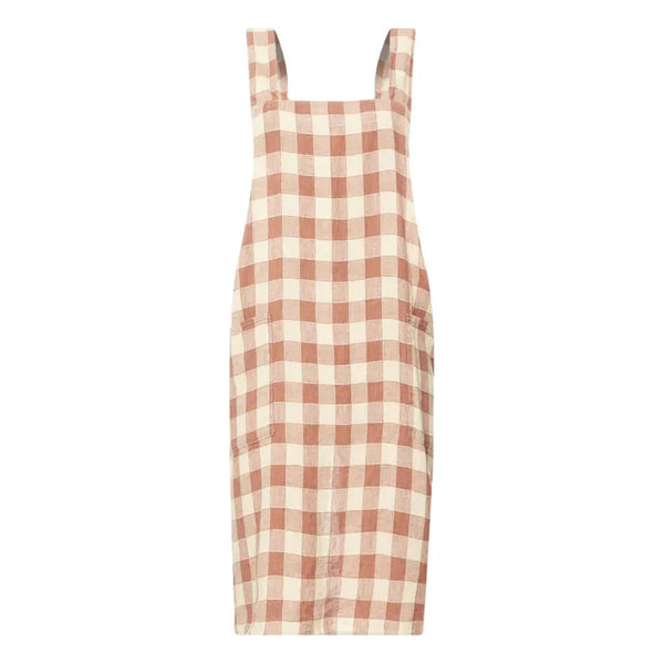 Japanese Apron - Canvas Vintage Vichy