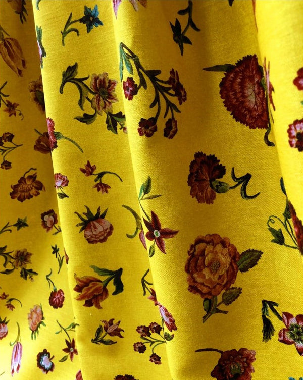 Linen Fabric Sample - Bien Aimee - French inc