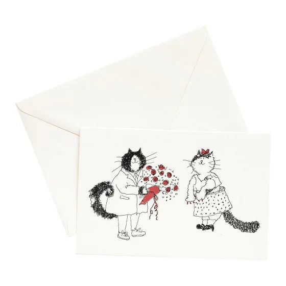 Card + Envelope - Grace Coddington - "Jimi's Bouquet"