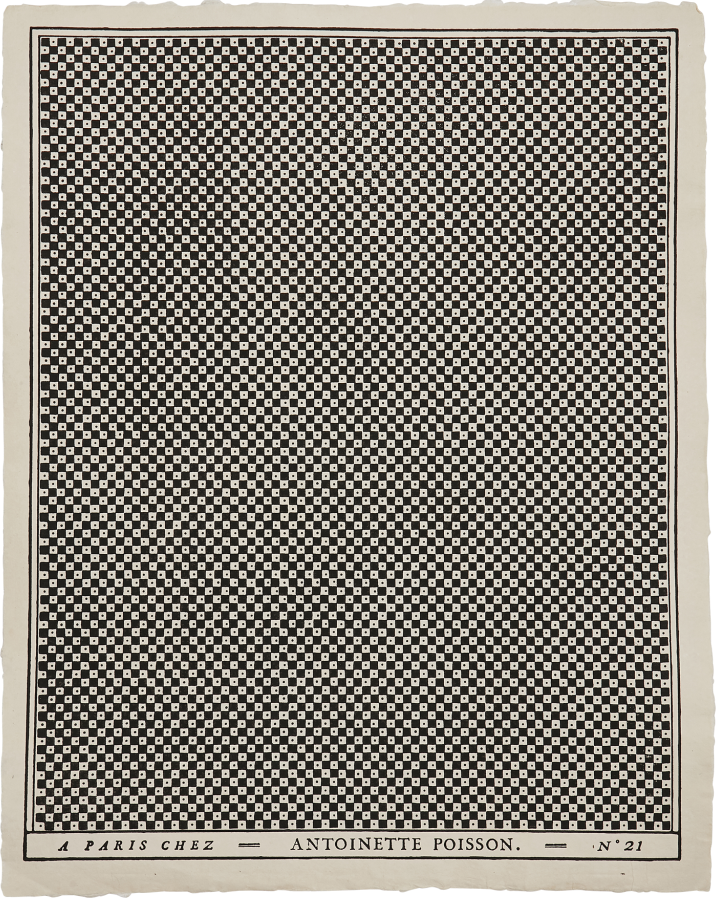 Domino Paper - Petits Points et Carrés 21A - French inc
