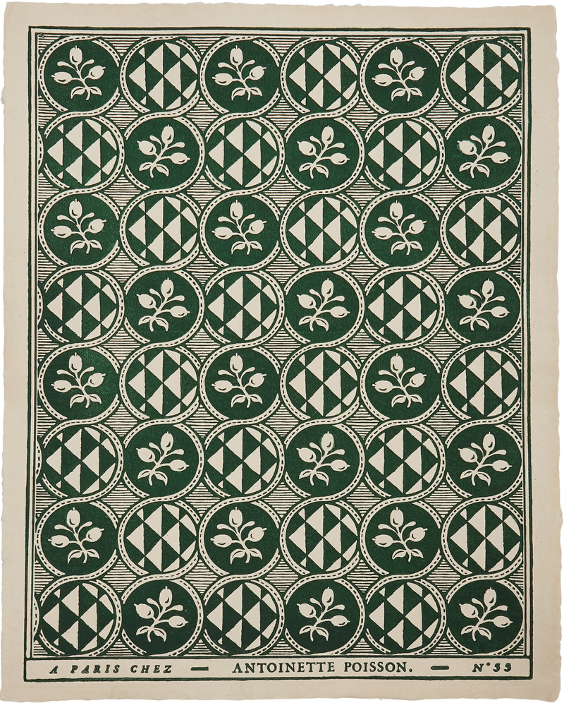 Domino Paper - Olives 55A - French inc