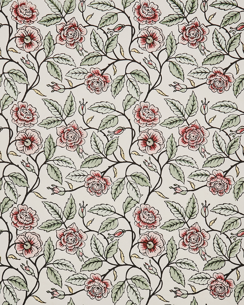 Wallpaper Sample Buisson de Roses 58 - French inc