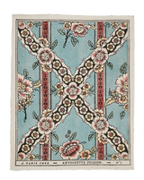 Domino Paper - Guirlandes de Fleurs 1A