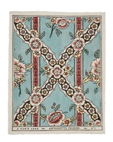 Domino Paper - Guirlandes De Fleurs 1A
