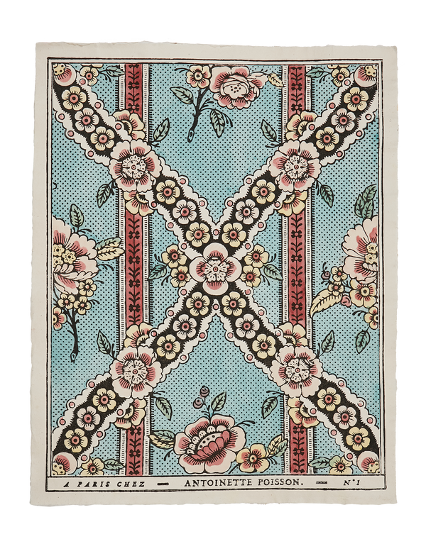 Domino Paper - Guirlandes de Fleurs 1A
