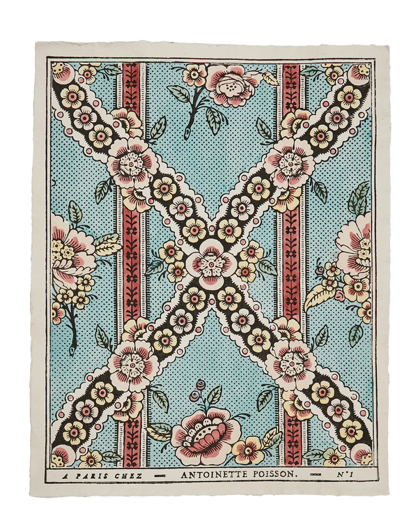 Domino Paper - Guirlandes De Fleurs 1A