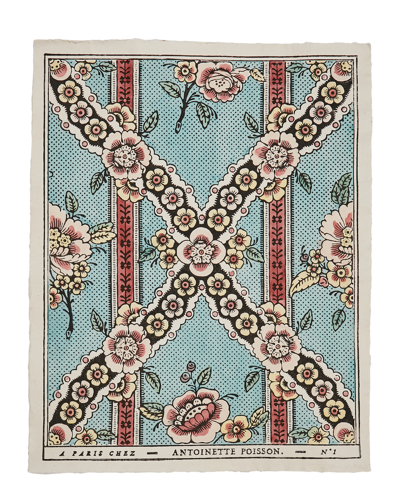 Domino Paper - Guirlandes de Fleurs 1A