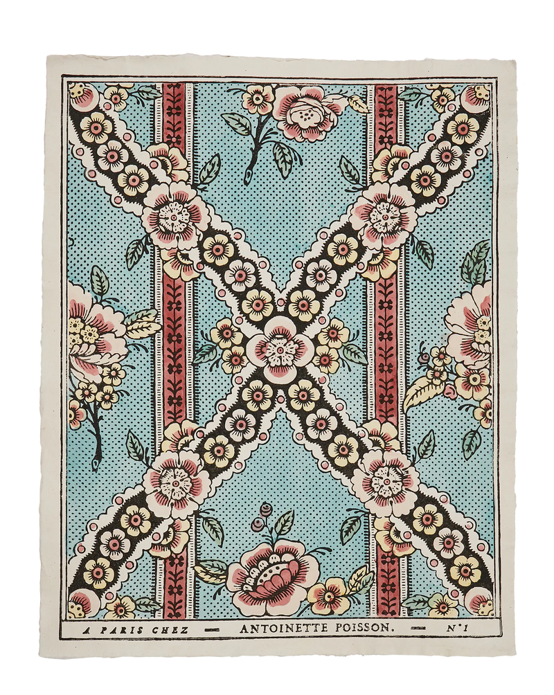 Domino Paper - Guirlandes De Fleurs 1A