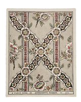 Domino Paper - Guirlandes de Fleurs 1B
