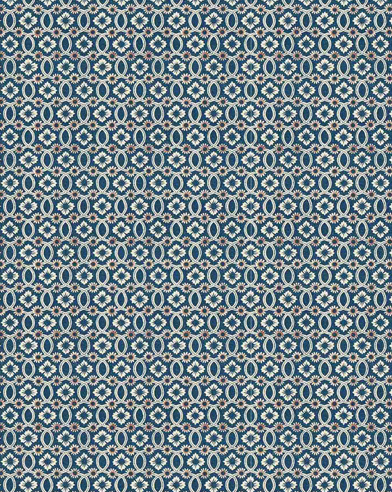 Wallpaper Panel - Flowers and Interlacing 16A - French inc