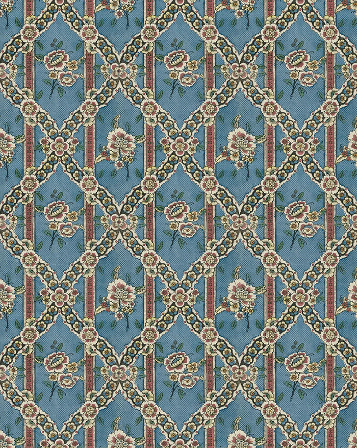 Wallpaper Panel - Guirlandes de Fleurs 1A