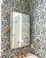 Wallpaper Panel - Oiseaux Blue 24A - French inc