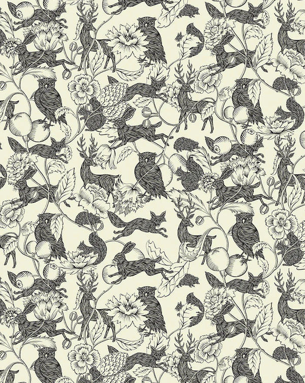 Wallpaper Sample Crepscules B&W 52B