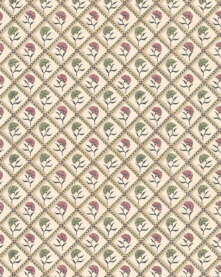 Wallpaper Sample  "Oeillets"