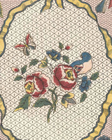 Rubans & Oiseaux Wallpaper – French Ribbon & Bird Design