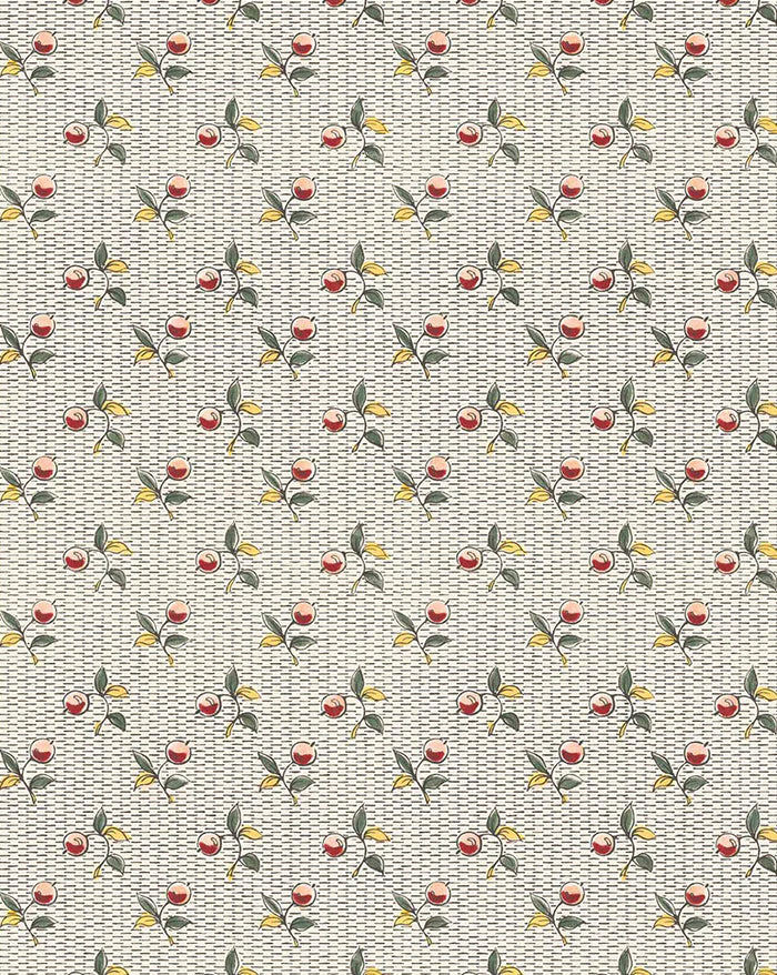 Antoinette Poisson Wallpaper - Baies Multicolor 56A