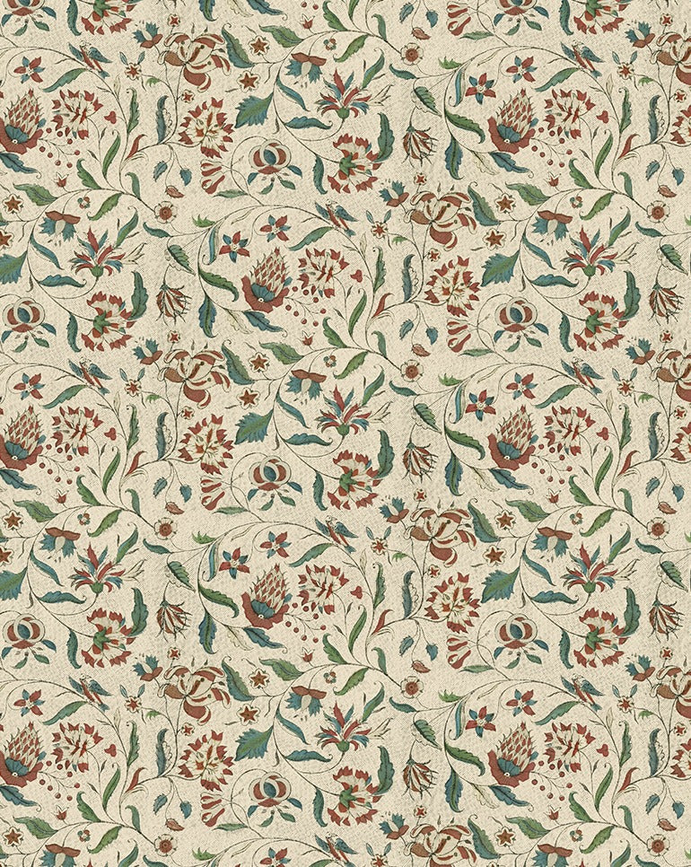 Linen Fabric - Mignonette 73A Sample - french.us