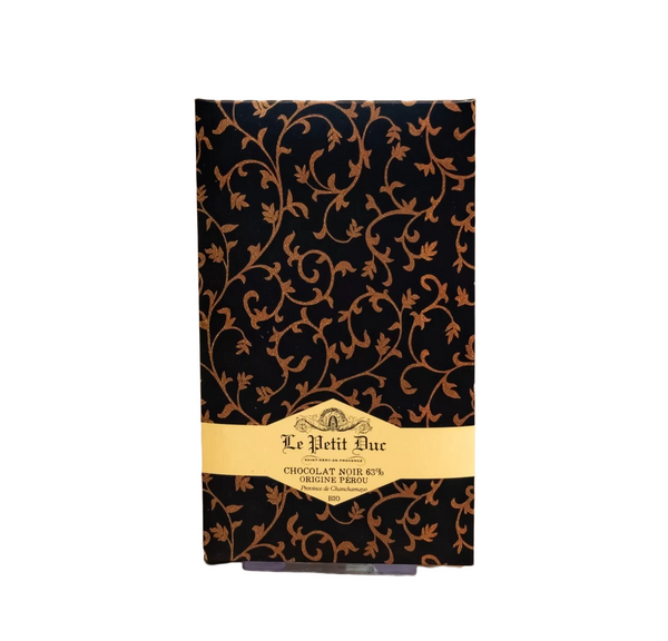 Dark Chocolate Bar  63% Peru - french.us 2