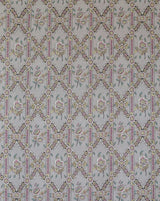 Guirlandes de Fleurs 1A – French Floral Garland Linen Fabric