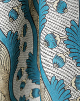 Linen Fabric Sample - 2A Grenades - French inc