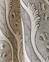 Linen Fabric - Grenades 2B - French inc