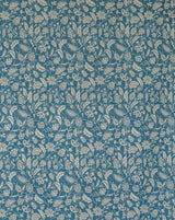 Indienne Ocre 30A – French Indian-Inspired Linen Fabric