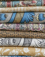 Marcel 28A – French Geometric Linen Fabric