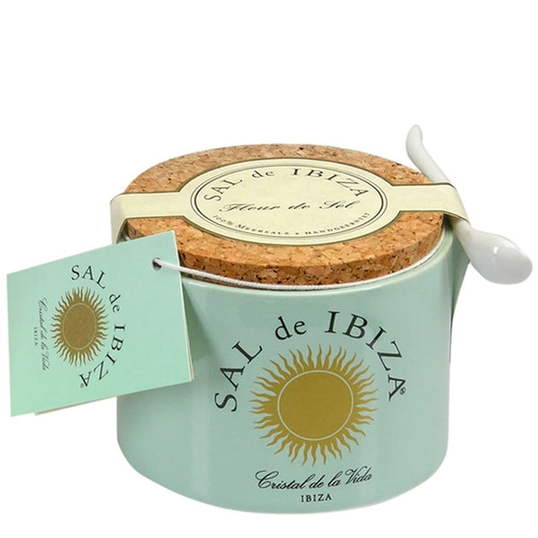 Salt  Fleur de Sel Ceramic Jar - French inc