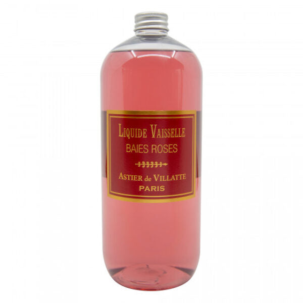 Dishwashing Liquid Baies Roses 1 L Refill - french.us