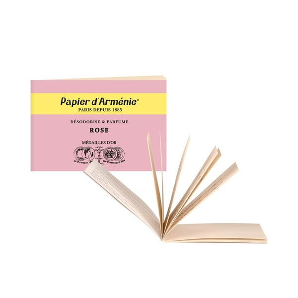 Papier D'Armenie Rose  Burning Papers - 1 Book of 12 Sheets - french.us