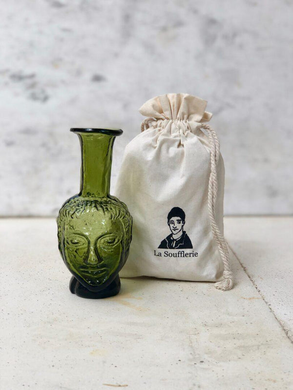 Head Vase/Vase Tete Olive - French inc