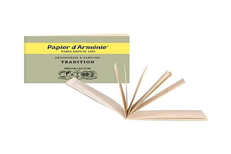 Papier D'Armenie Traditional Burning Papers - 1 Book of 12 Sheets - french.us