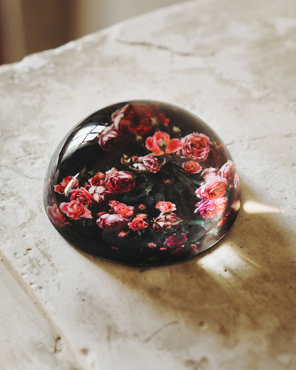 Jamie Beck Single Paperweight Roses - french.us