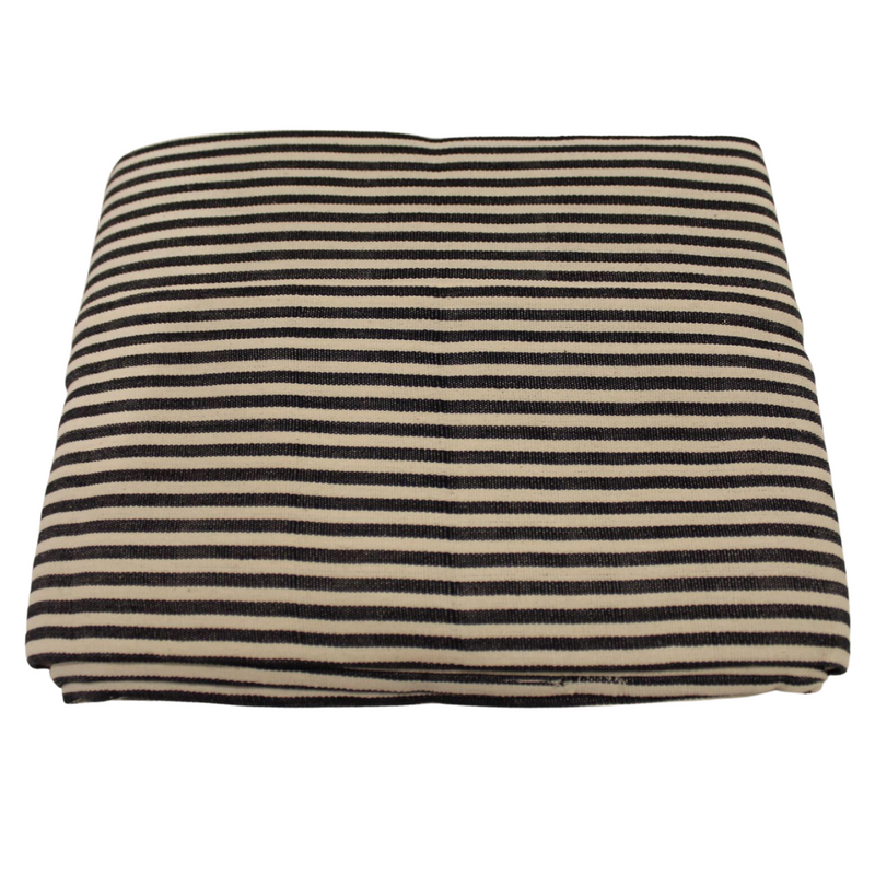 Tablecloth B&W Stripe