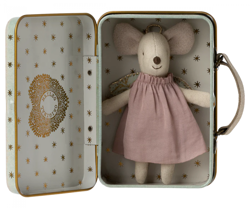 Mouse Angel in Suitcase - french.us