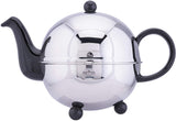 Teapot - Art Deco in Black 1.3L (7 Cups) - French inc