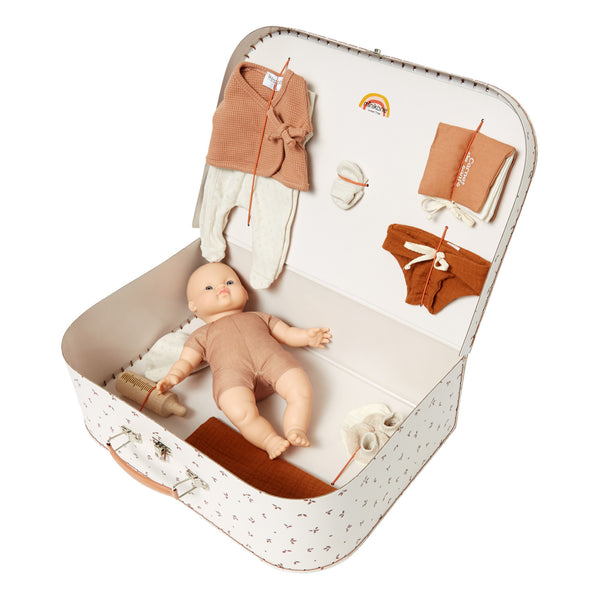 Baby Doll Set In Suitcase Birth Kit Garance - french.us