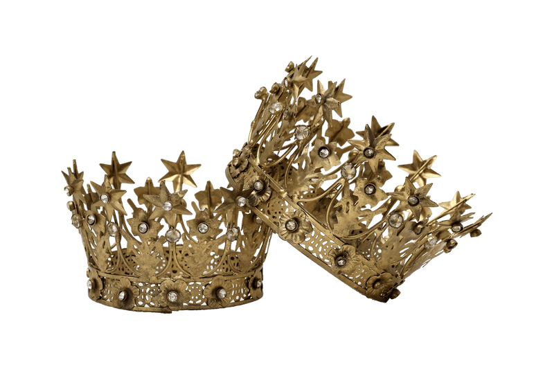 Candle Crown Couronne - Stars set of 2